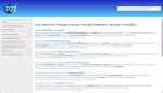 Search results listed